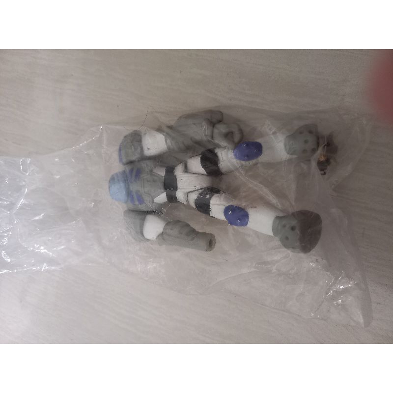 action figure wolfmon second digimon mainan preloved digital monster