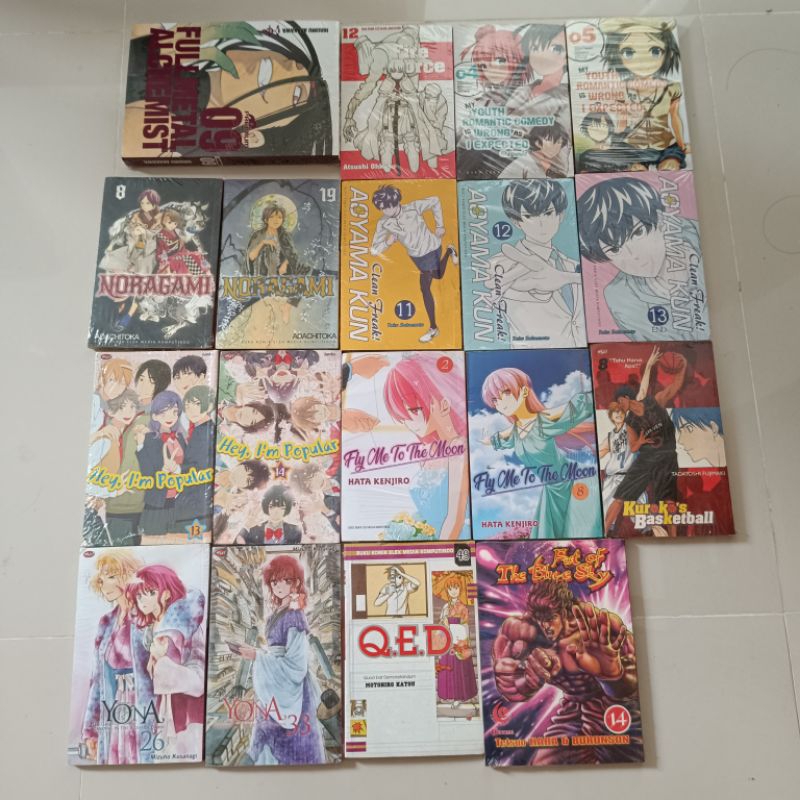 Komik Murah Segel Baru Kuroko's basketball, Fullmetal alchemist premium, fist of the blue sky oregai