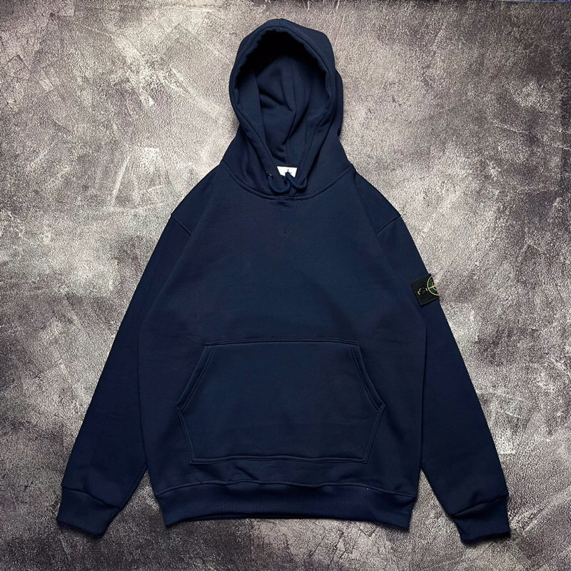 Jaket Sweater hoodie stone island Fulltag & Logobordir Premium Original
