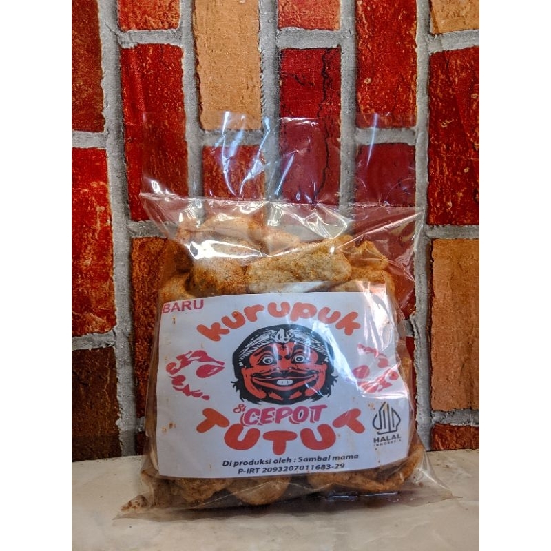 

camilan kerupuk tutut