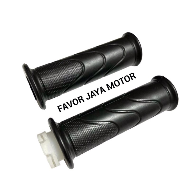 Handgrip Honda + Pipa Gas + Jalu Stang Chrome Pcx / ALL BEAT NEW FI / VARIO 125 150