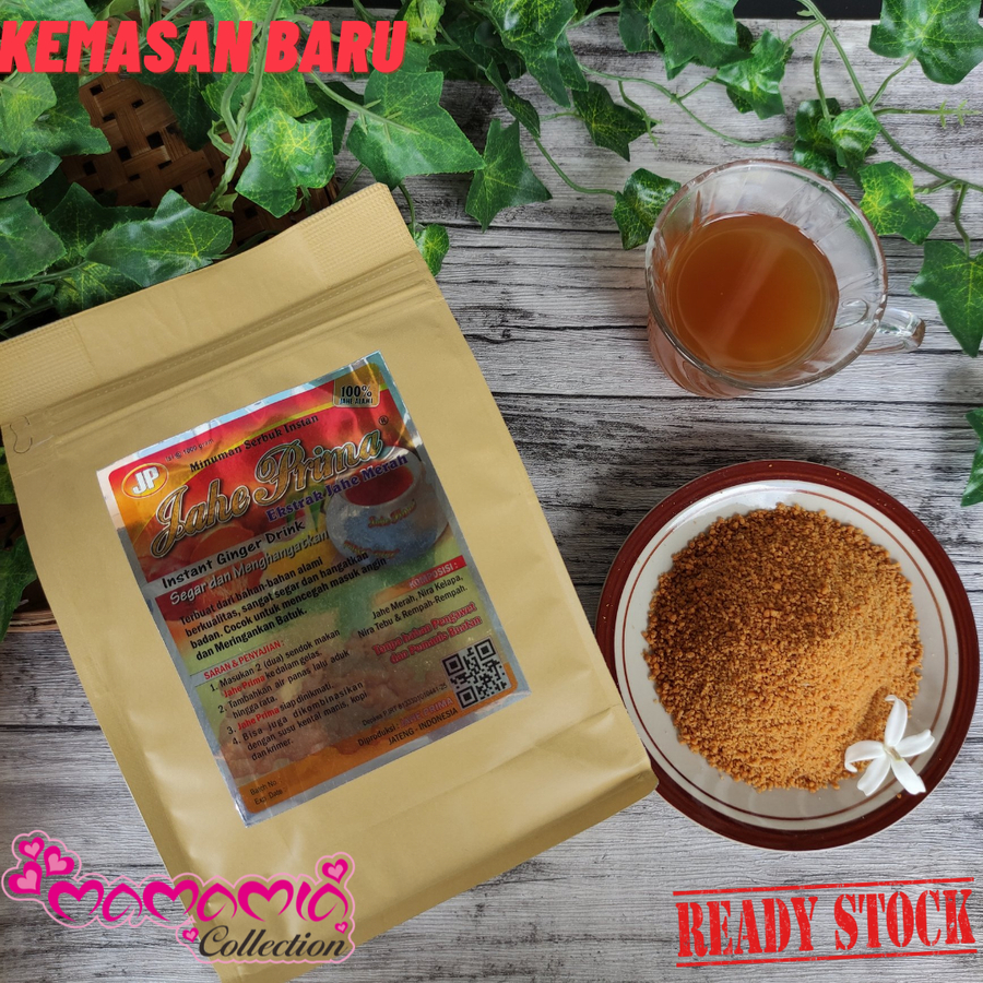 

Bubuk Jahe Merah Gula Jawa instan 1kg Jahe Prima kemasan 1kg