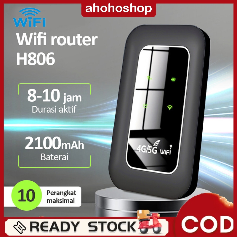 【Ready】 H806 Wireless Router 4G LTE 5G Mini Modem 150Mbps Mobile Broadband WiFi