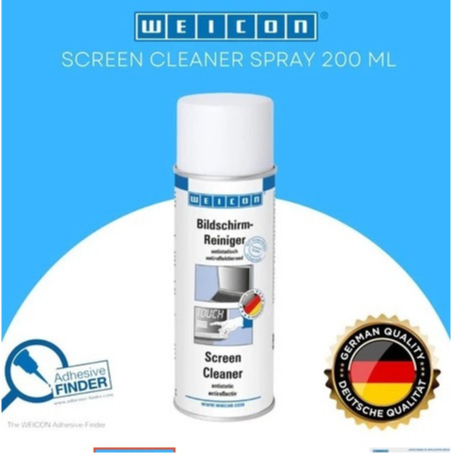 Weicon Screen Cleaner Spray 200 ml Pembersih Layar Khusus TV HP Monitor Gadget