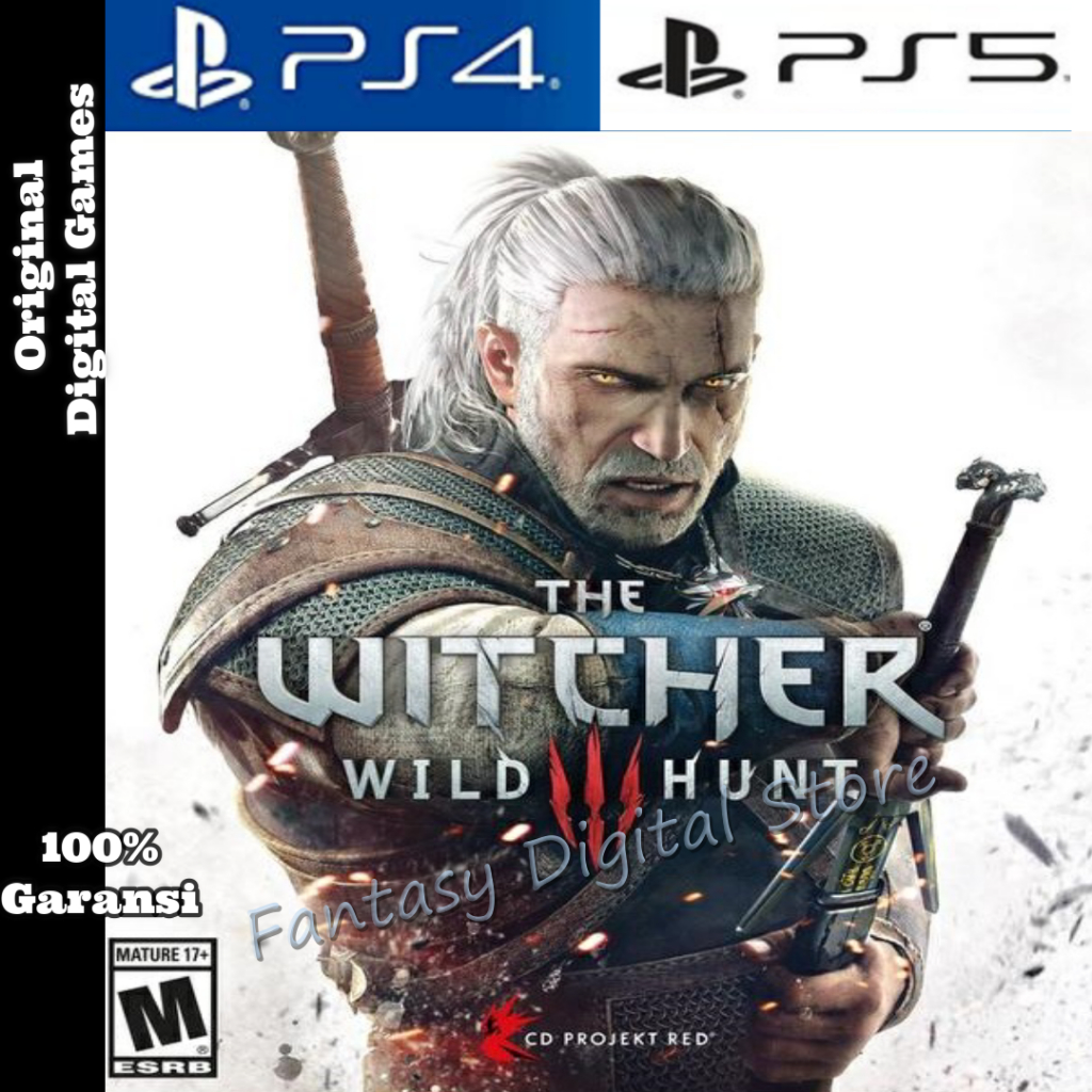 The Witcher 3: Wild Hunt PS4 PS5 Digital