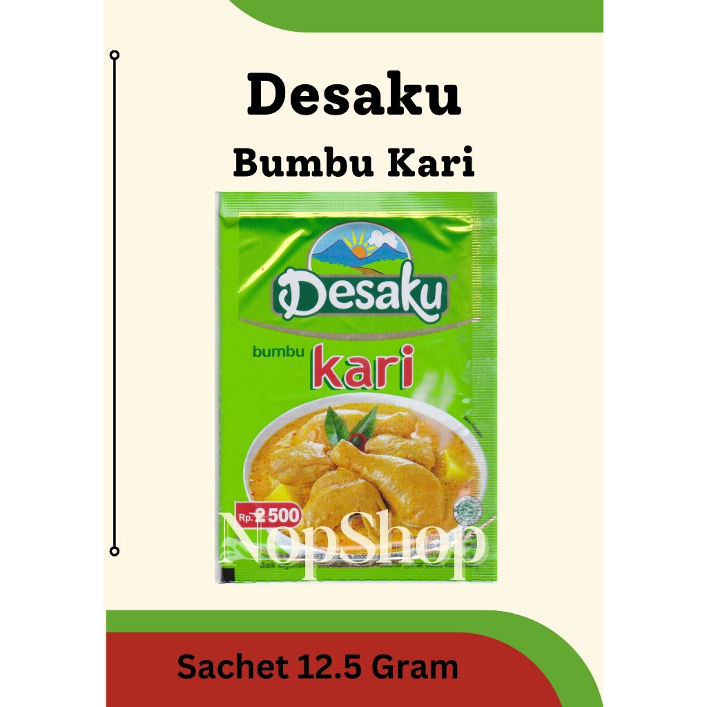 

Desaku Bumbu Kari 12.5Gr