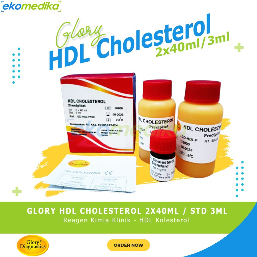 Reagen HDL Cholesterol Precipitat, Direct Glory Diagnostics HDL Kolesterol 2x40ml