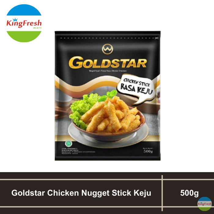 

Goldstar Nugget Stick Keju 500 gram