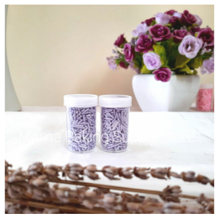 

Sprinkle Topping Mesis Meises Meses Warna UNGU VIOLET PURPLE -+ 20 gr