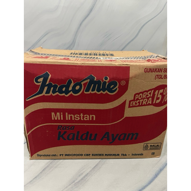 

Mie instan indomie Rasa Kaldu Ayam isi 40 Bks Bungkus (1 Dus / 1 Kotak / 1 Box / 1 Karton)