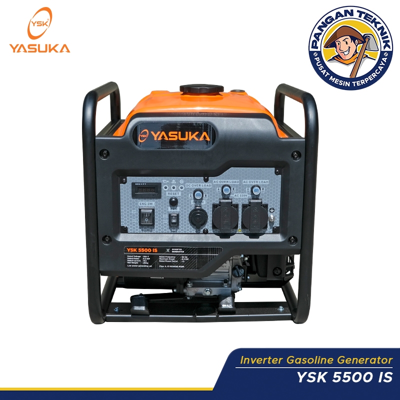 YSK 5500 IS Inverter Gasoline Generator YASUKA YSK 5500 IS | GENSET BENSIN YASUKA