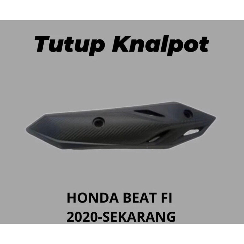 TUTUP PELINDUNG COVER KNALPOT BEAT STREET CBS ISS DELUXE 2020-2024