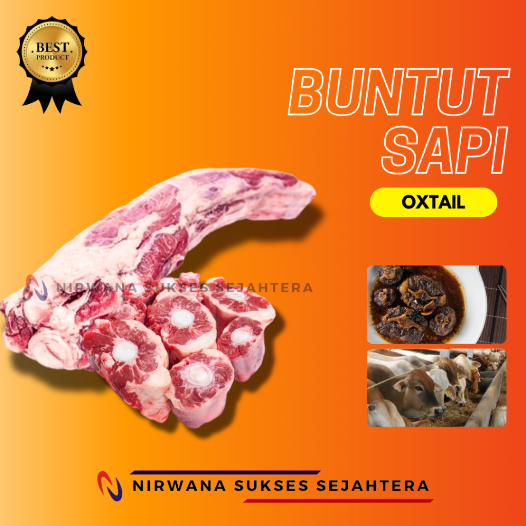 

BUNTUT, EKOR SAPI / BULLY BEEF OXTAIL