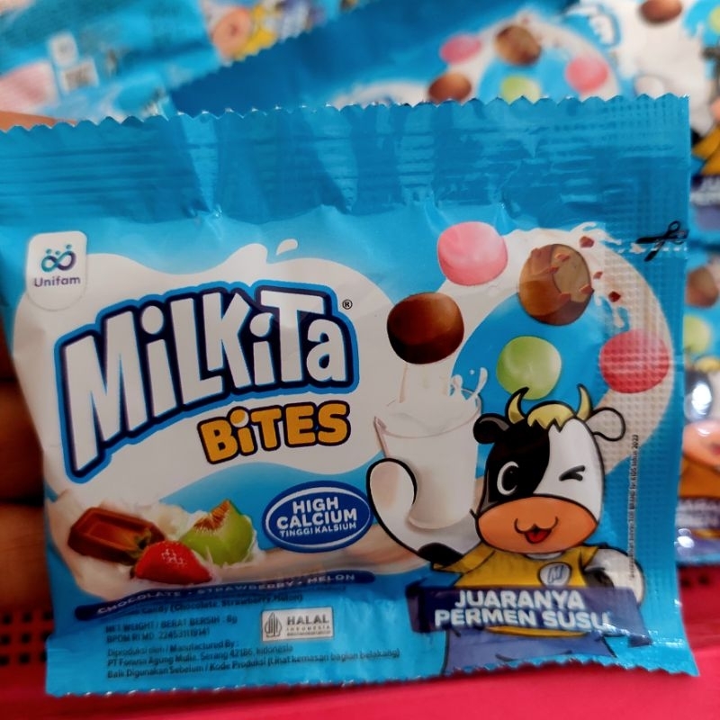 

MilkiTa Bites Juaranya Permen Susu