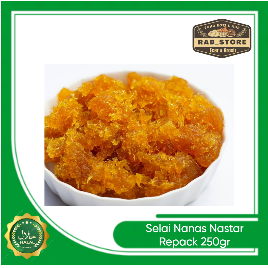 

Selai Nanas Kasar repack 250gr / Selai Nanas untuk Nastar