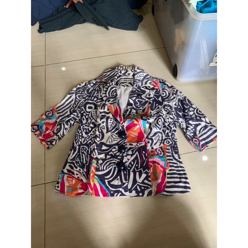 Preloved Blazer MIU MIU