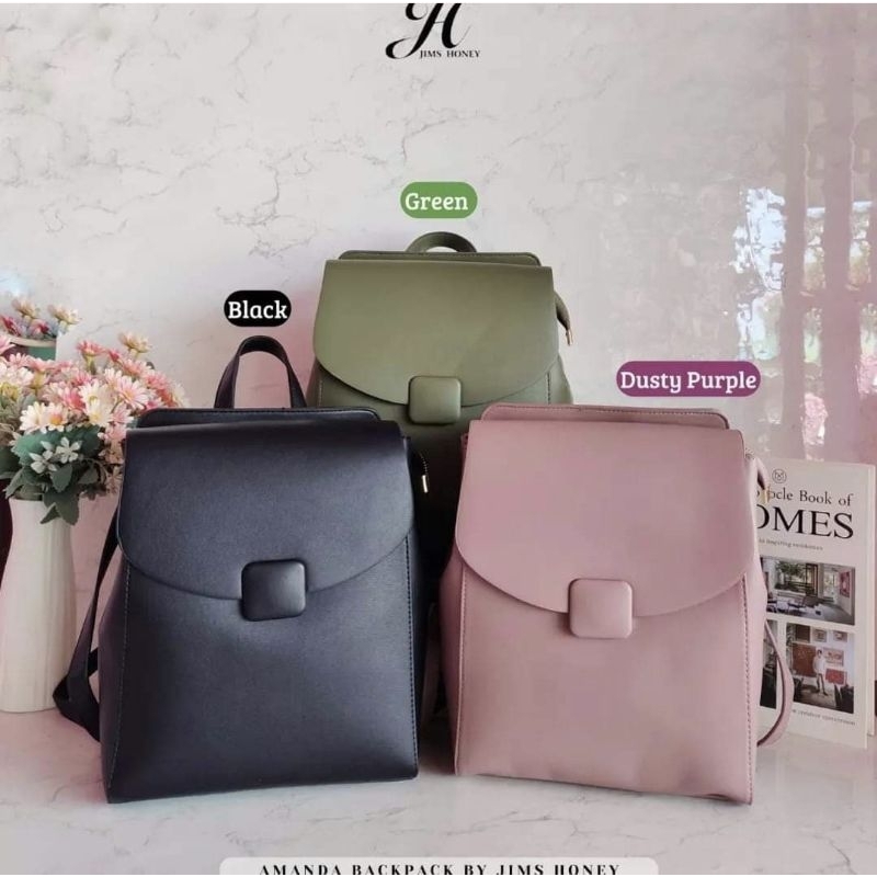 AMANDA BACKPACK JIMS HONEY tas gendong wanita tas sekolah