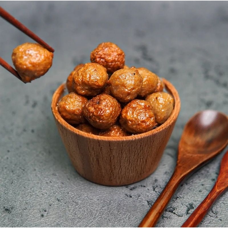 

Bakso Sapi 500 gr/1 kg Genki Frozen | Frozen Food | Gluten Free | Non MSG | 100% Premium Quality