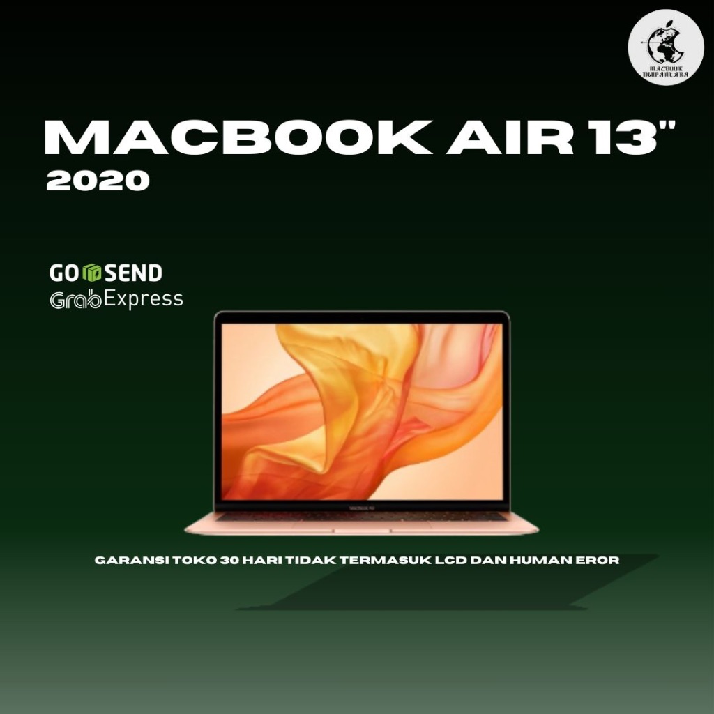 Macbook Air 2020 M1/i3 13" ORIGINAL SECOND EX IBOX LIKE NEW MULUS PERFECT RAM 8GB SSD 128/256/512GB