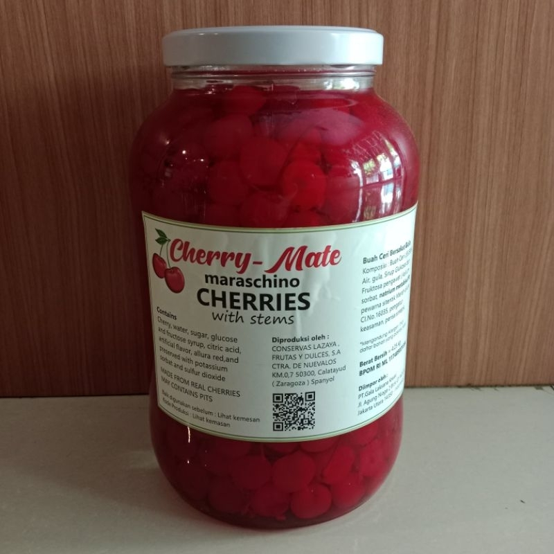 

Cherry Tangkai Merah / Cerry Tangkai Merah - Pcs