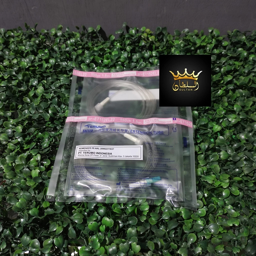 EXTENSION TUBE 150cm 1.5ml luer lock connector (TERUMO)