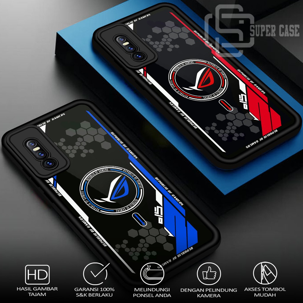 Case For VIVO V15 PRO ROG ` Softcase Glossy Casing Handphone Silicon Glass