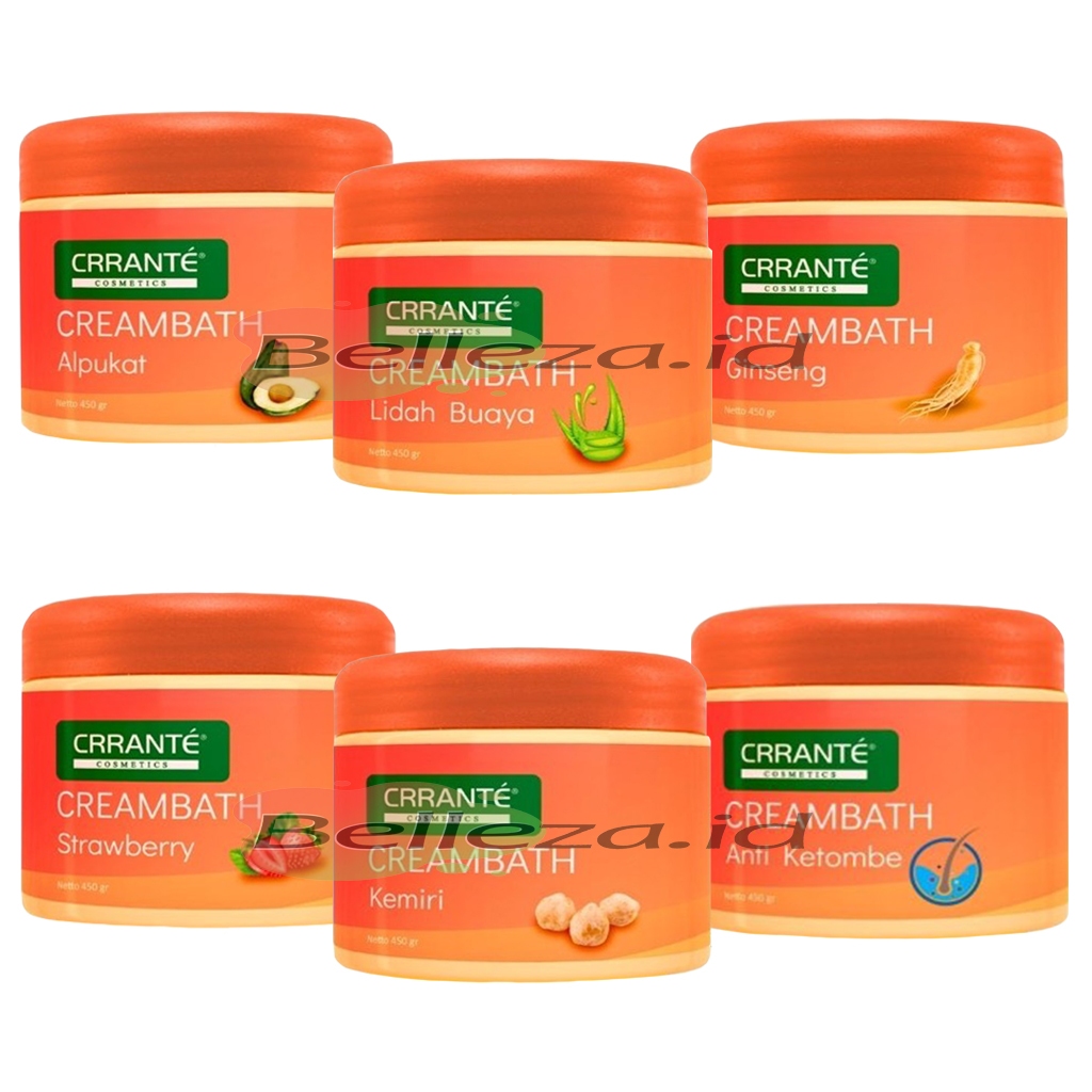 Crrante Creambath Pot / Perawatan Rambut 450gr