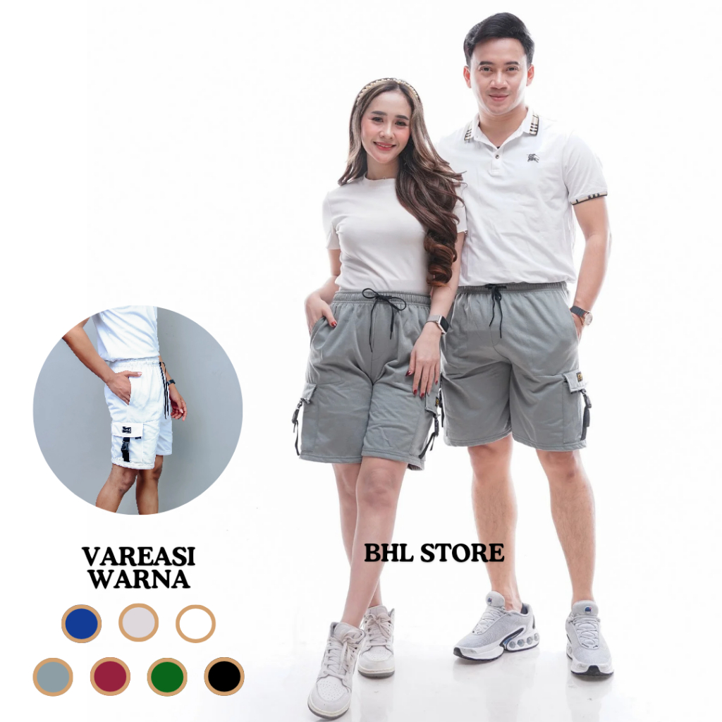 CELANA PENDEK CARGO UNISEX-CELANA BROADSHORT CARGO COWOK-CELANA HOTPANTS CARGO CEWEK-CELANA UNISEX