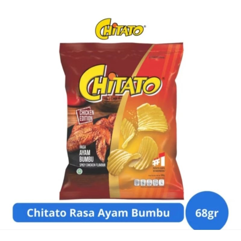 

Chitato Ayam Bumbu Keripik Kentang - 68gr