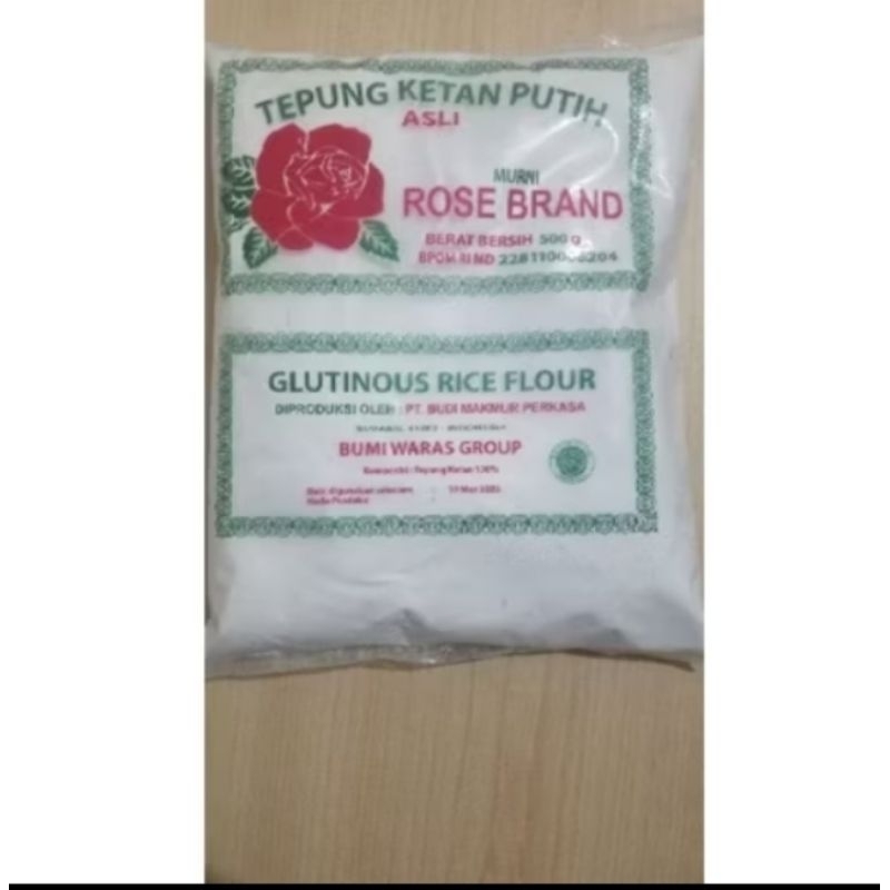 

Tepung Ketan Putih Rose Brand Glutinous Rice Flour Bumi Waras Group