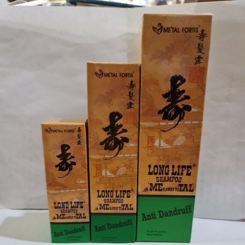 Sampo metal hijau / Long life shampoo anti dandruff