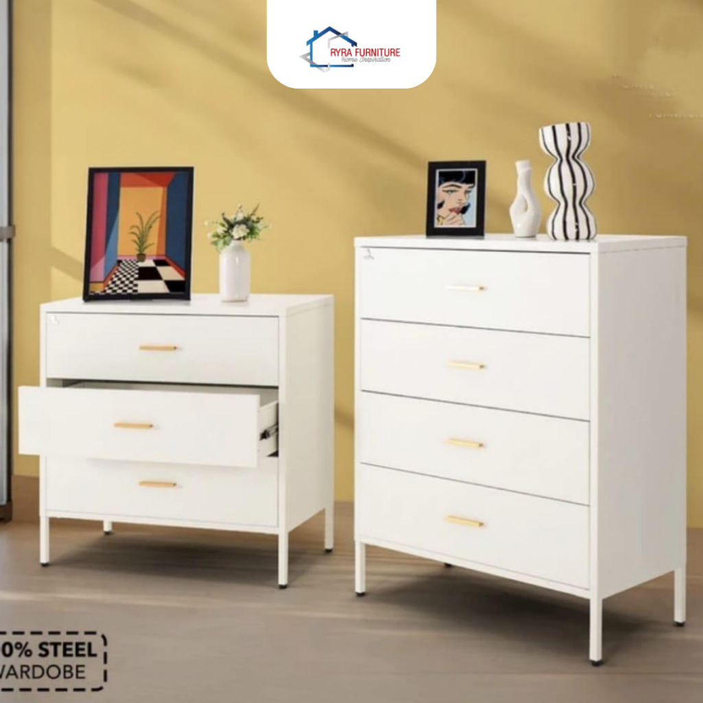 OLYMSTEEL - ODR - BUFET BESI 3 SUSUN/BUFET BESI 4 SUSUN/RAK SERBAGUNA/SIDEBOARD BESI
