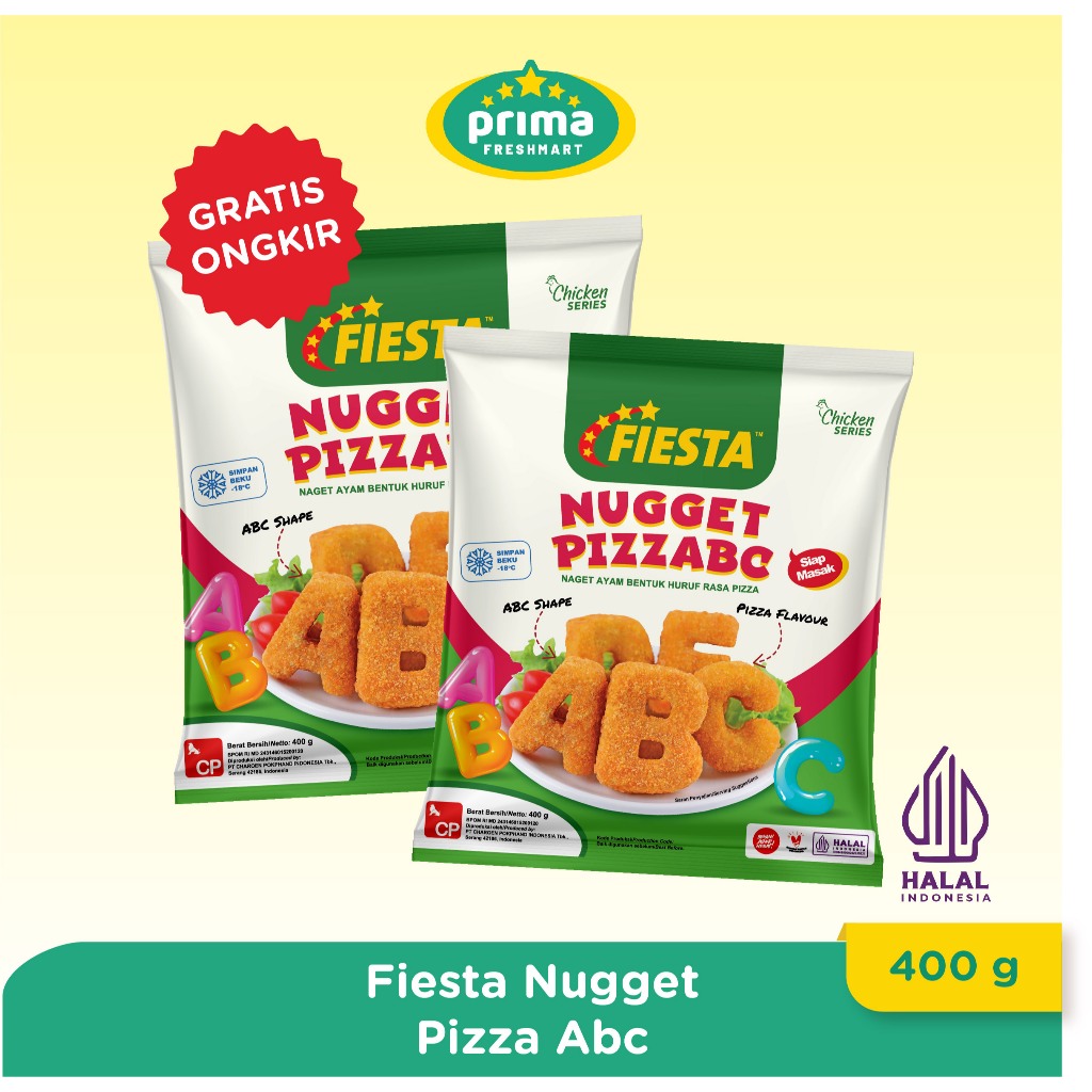 

Fiesta Nugget Pizza Abc 400 Gr