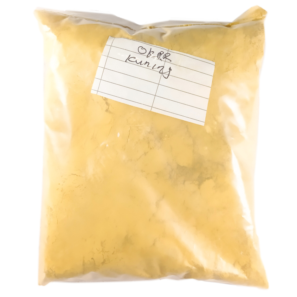 Oker Kuning 1/2 KG / Tepung Warna Oker Kuning / Oker Dempul Kayu & Pewarna Plamir Warna Kuning