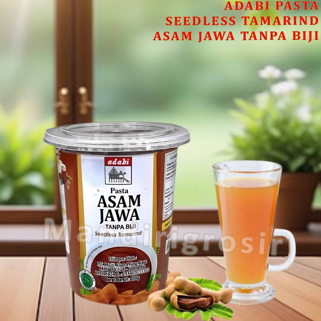

Bumbu Pasta Asam Jawa Tanpa Biji * Adabi * Seedless Tamarind * 200gr