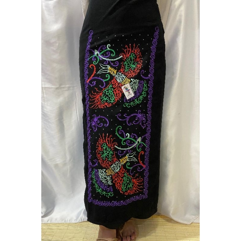 Rok Lilit Bordir//Rok Lilit//Rok Lilit Motif Kalimantan