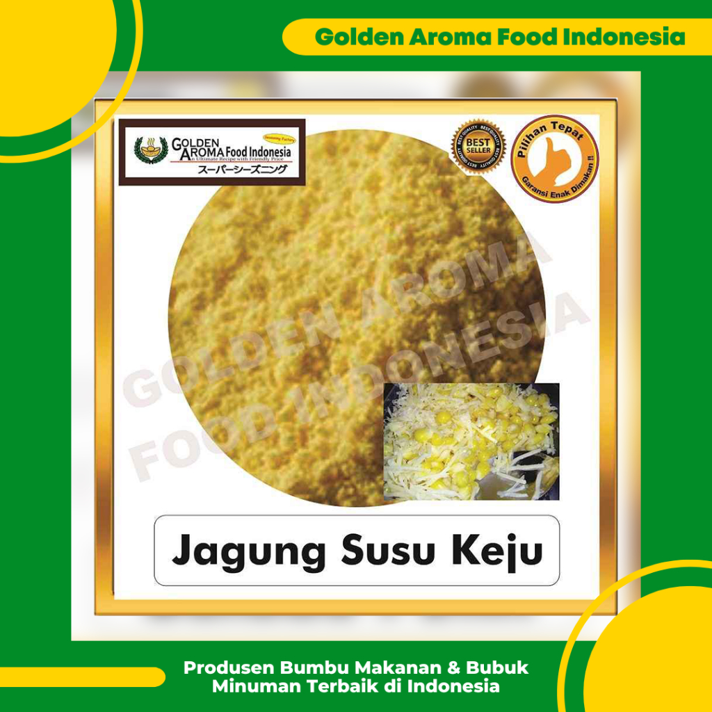 

Bumbu Tabur Rasa Jagung Susu Keju 1Kg, Jual Bubuk Tabur Cheese Milk Corn Murah Enak Aman Terbaik