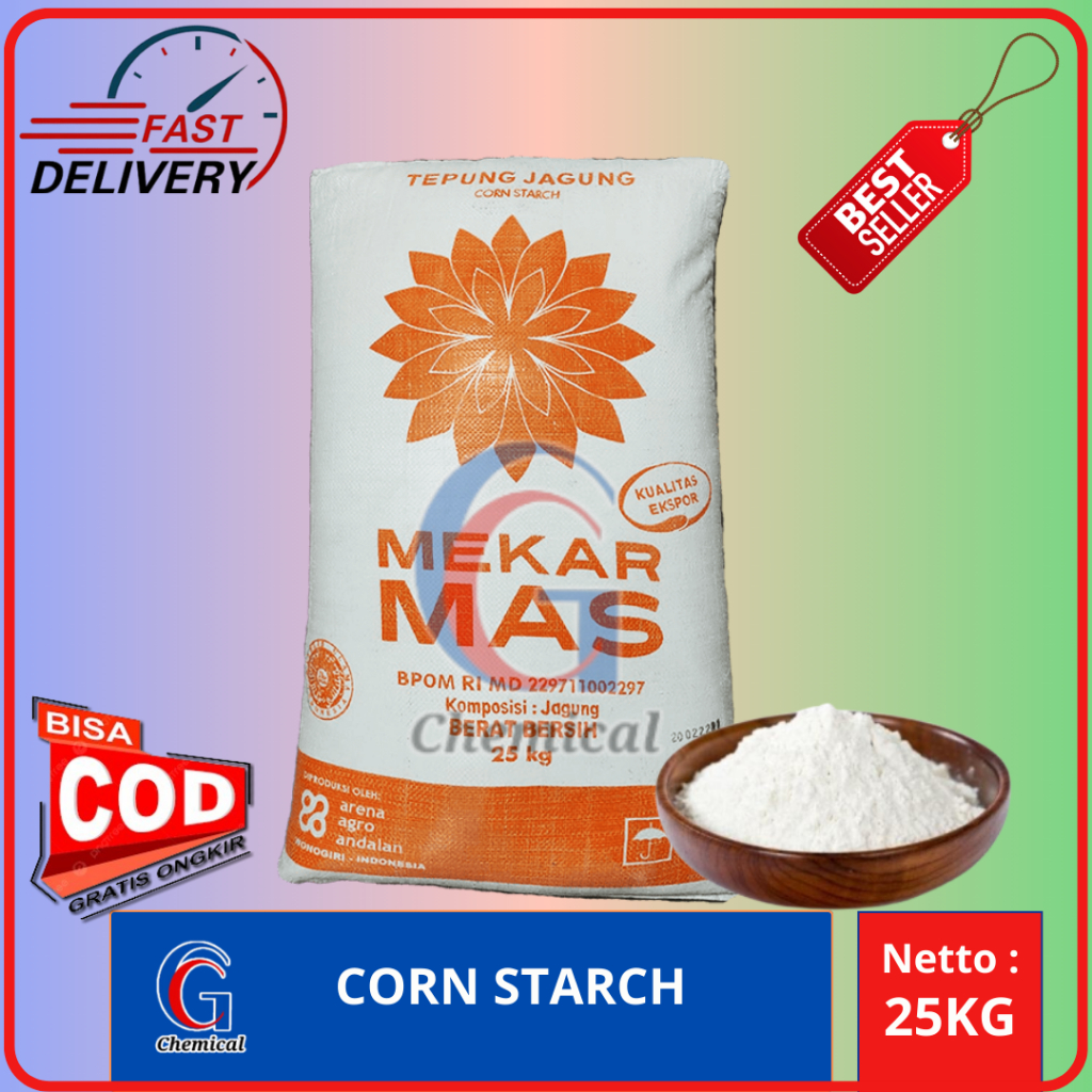 

corn starch/ tepung jagung/ pati jagung ex Mekar Mas