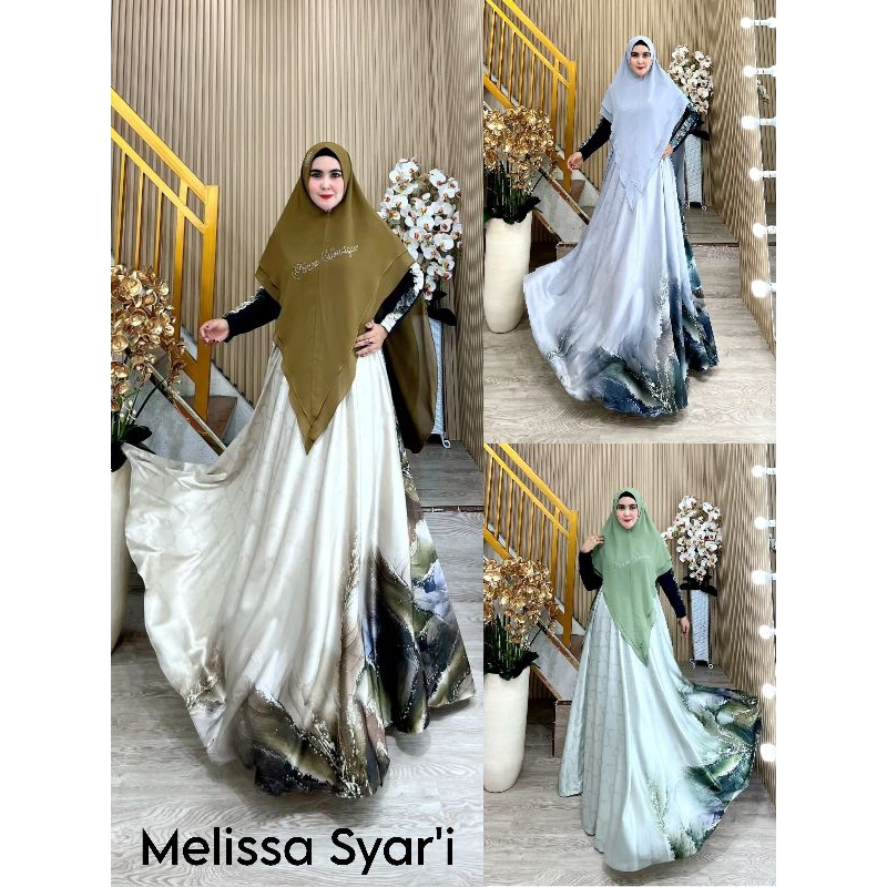 GAMIS SYARI ORIGINAL BRANDED  BY CHARISSA SYARi