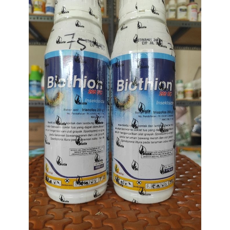 INSEKTISIDA BIOTHION 200 EC (400ml) BAHAN AKTIF TRIAZOFOS 200 g/l