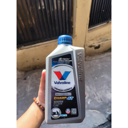 OLI VALVOLINE 1 L CHAMP 4T SCOOTER 10W 30 API SL JASO MB / OLI VALVOLINE CHAM SCOOTER 4T SAE 10W-30 
