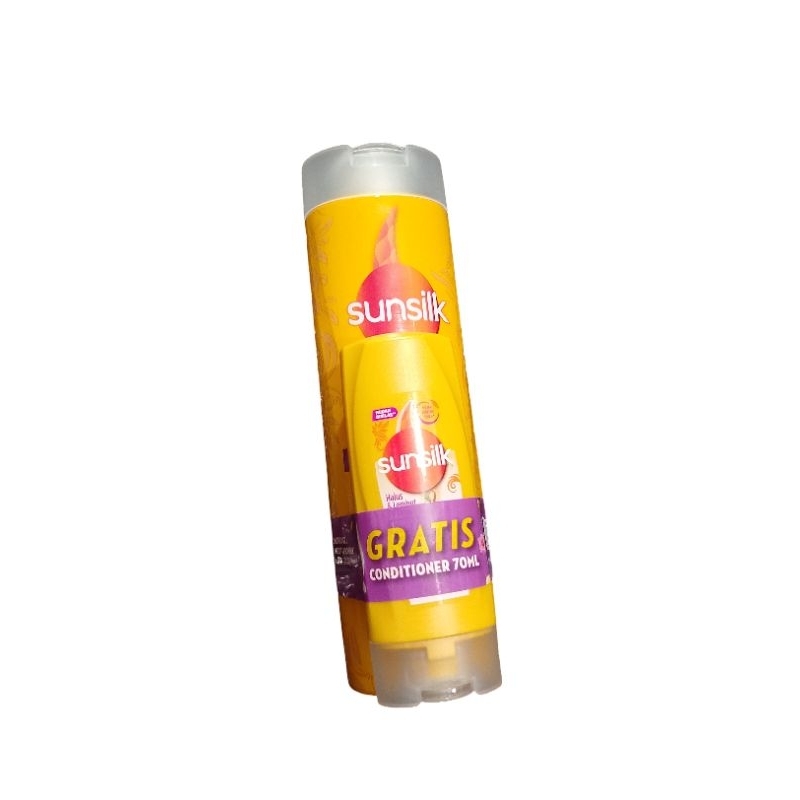 Sampo Sunsilk botol 320ml  + Gratis Conditioner 70ml