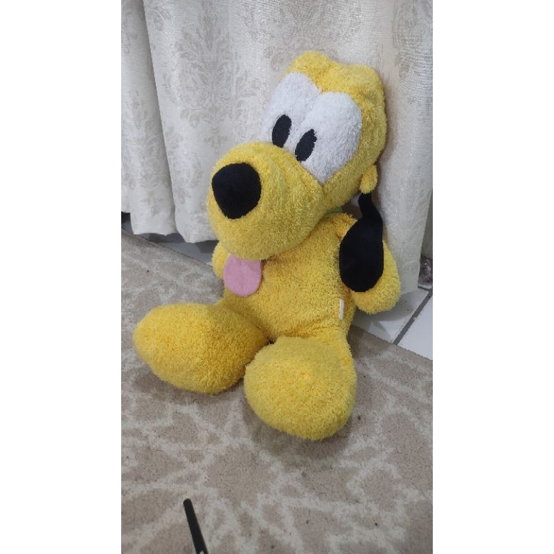 boneka jumbo goofy Pluto ori jumbo bulu handuk halus original brand pudar