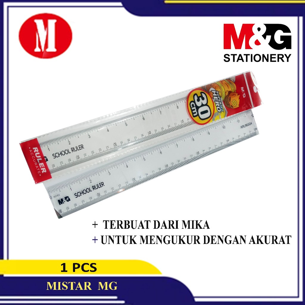 

M&G Penggaris 30cm Super hero