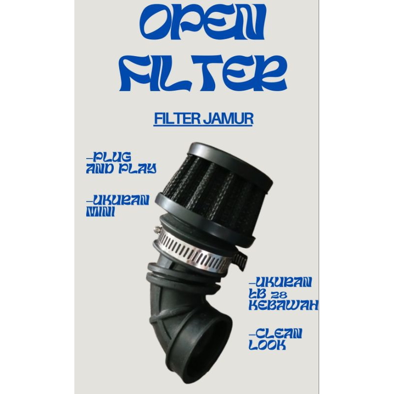 Open Filter | Filter Jamur Motor Matic