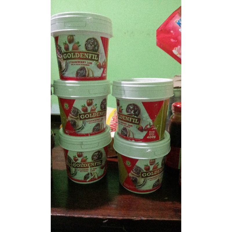

GOLDENFIL STRAWBERRY JAM 400gr