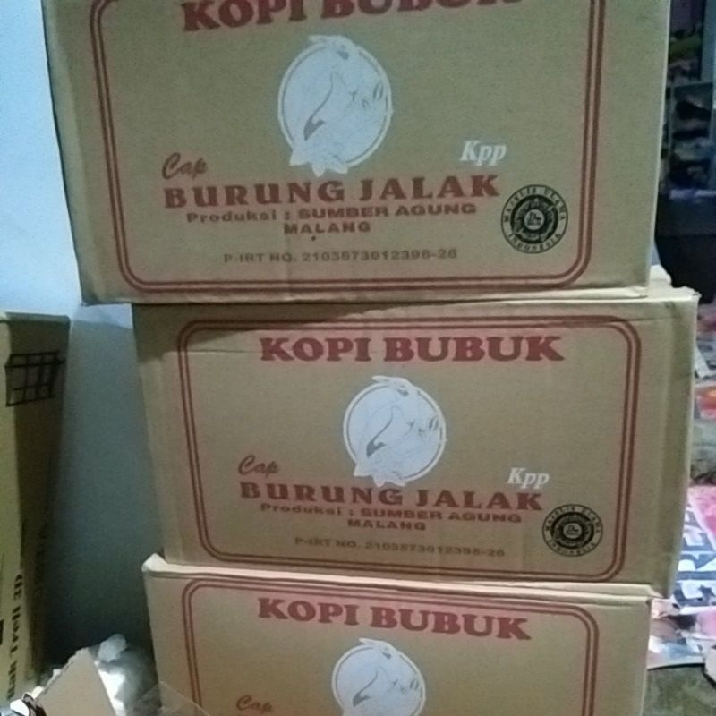 

Kopi jalak kartonan