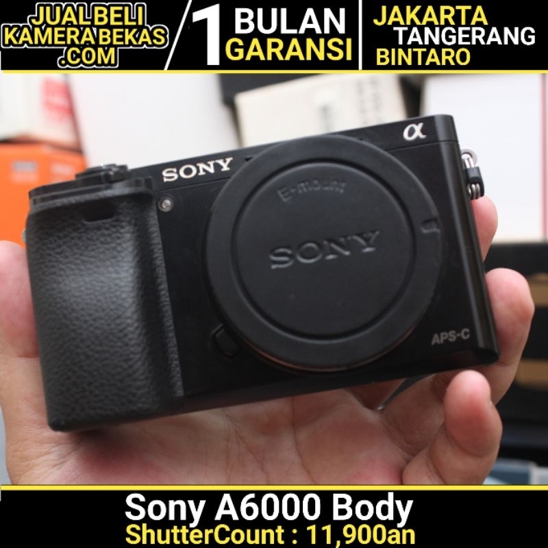 Sony a6000 Body BEKAS