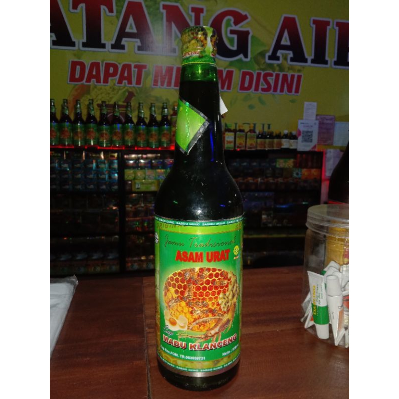 

Jamu botolan madu klanceng Asam urat