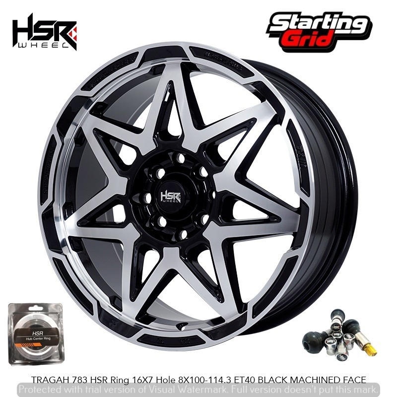 TERBARU Velg HSR R16 Untuk Mobil Xenia, Livina, Evalia, Soluna, Valco, Vios